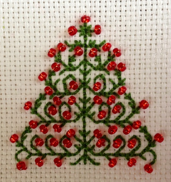 Stitched Christmas Tree